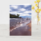 Lake Superior Shoreline Kaart (Gele Bloem)