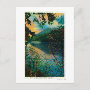 Lake Sutherland, nieuwe Port Angeles, WA Briefkaart