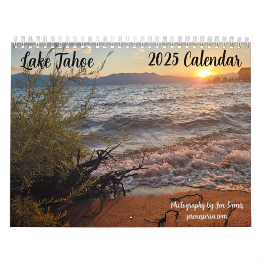 Lake Tahoe 2025 Kalender (Hoes)
