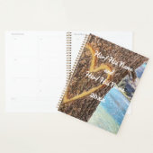 Lake Tahoe Blue Water Tree Heart Love Planner (Display)