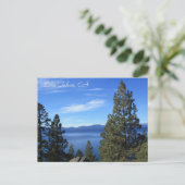 Lake Tahoe, CA Carte postale (Debout devant)