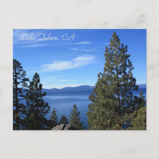 Lake Tahoe, CA Carte postale (Devant)