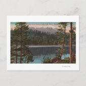Lake Tahoe, CA - kijkend over het Cascade Lake Briefkaart (Voorkant)