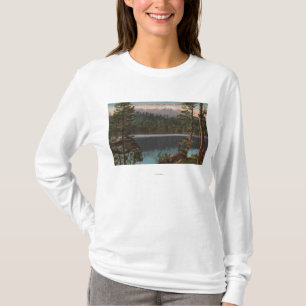 Lake Tahoe, CA - kijkend over het Cascade Lake T-shirt