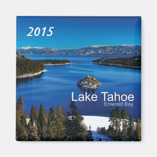 Lake Tahoe California Fridge Magnet Change Year Magneet