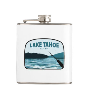 Lake Tahoe California Nevada Vissen Rod Heupfles