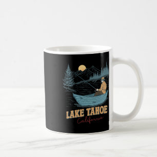 Lake Tahoe Californië Grappige Zomer Vissen Kamper Koffiemok