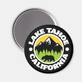 Lake Tahoe, Californië Magneet (Voorkant / Achterkant)