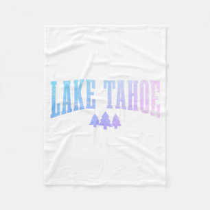 Lake Tahoe Californië Nevada Bomen Natuur Trots Fleece Deken