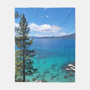 Lake Tahoe Clear Waters Fleece Deken