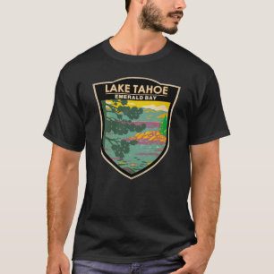 Lake Tahoe Emerald Bay Californische Vintage T-shirt