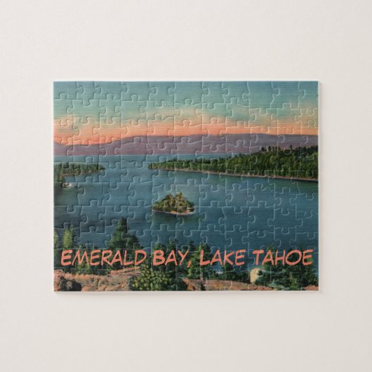  Lake Tahoe Emerald Bay Legpuzzel (Horizontaal)