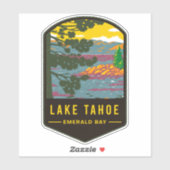 Lake Tahoe Emerald Bay Sticker (Vel)