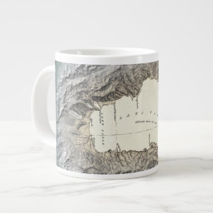 Lake Tahoe kaart Grote Koffiekop