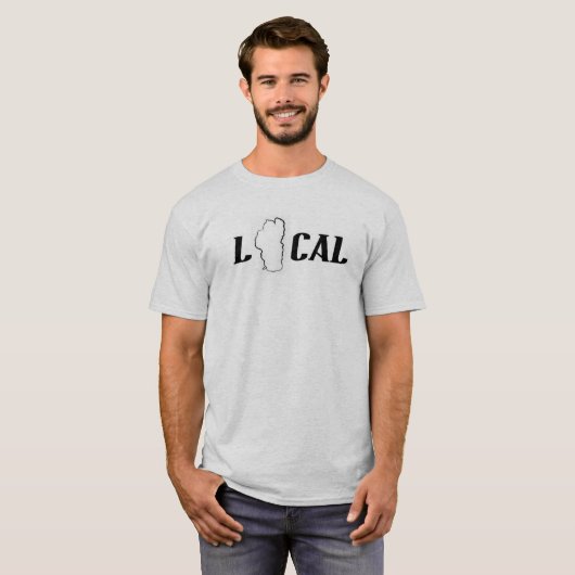 Lake Tahoe Local T-Shirt (Voorkant volledig)
