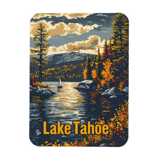 Lake Tahoe Magneet (Verticaal)