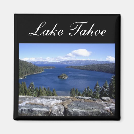 Lake Tahoe Magnet Magneet (Voorkant)