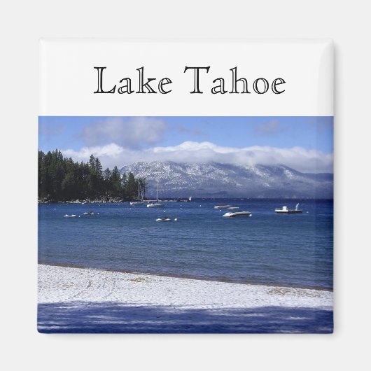 Lake Tahoe Magnet Magneet (Voorkant)