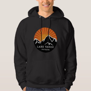 Lake Tahoe Nevada Mountains Herinnering Memorabili Hoodie