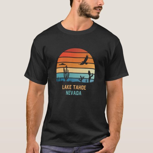 Lake Tahoe Nevada Souvenir T-shirt (Voorkant)