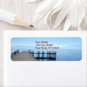 Lake Tahoe Pier Etiket (Insitu)