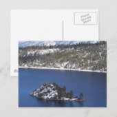 Lake Tahoe Post Card Briefkaart (Voorkant / Achterkant)