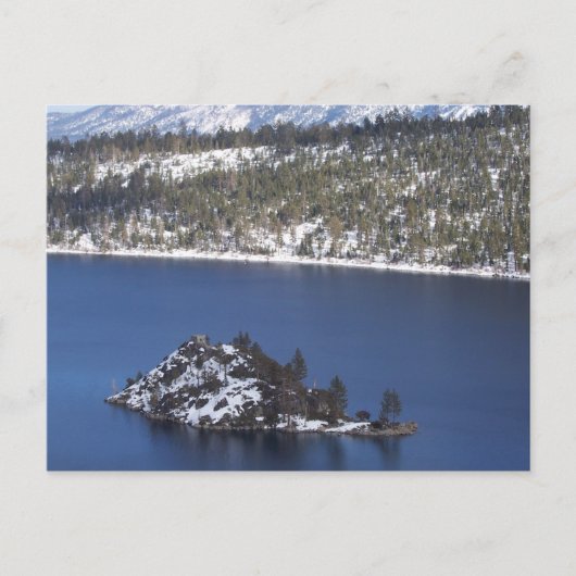 Lake Tahoe Post Card Briefkaart (Voorkant)