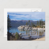 Lake Tahoe Post Card Briefkaart (Voorkant / Achterkant)