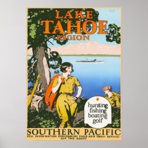LAKE TAHOE POSTER