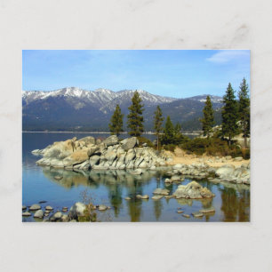 Lake Tahoe Réflexion et carte postale