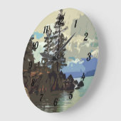 Lake Tahoe Sand Harbor Clock Grote Klok (Hoek)