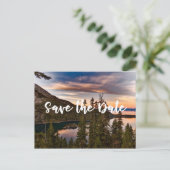Lake Tahoe - Save the Date Briefkaart (Staand voorkant)