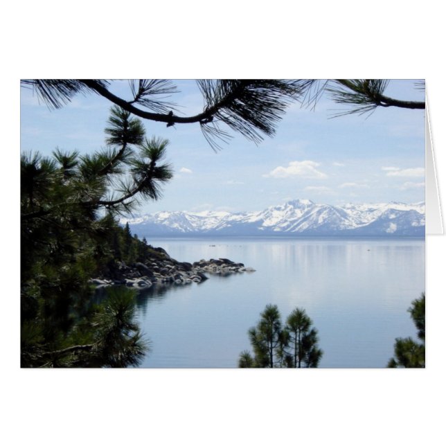 Lake Tahoe Shoreline (Voorkant Horizontaal)
