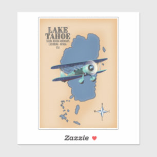 Lake Tahoe Sierra Nevada California, Verenigde Sta Sticker