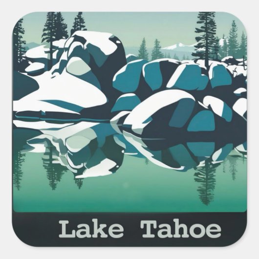 Lake Tahoe Sticker (Voorkant)