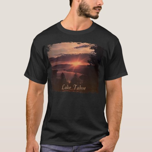 Lake Tahoe Sunrise Mannen Shirt (Voorkant)
