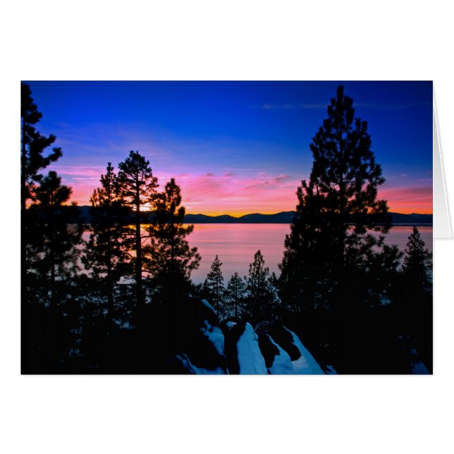 -Lake Tahoe Sunset 2011 (Voorkant Horizontaal)