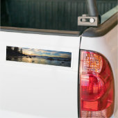 Lake Tahoe Sunset Bumpersticker (Op Truck)