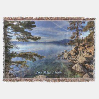 Lake Tahoe Throw Blanket Deken