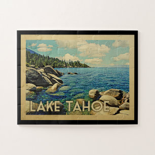 Lake Tahoe Vintage Travel Legpuzzel