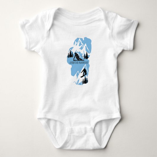 Lake Tahoe: Winteravontuur Speeltuin Romper (Voorkant)
