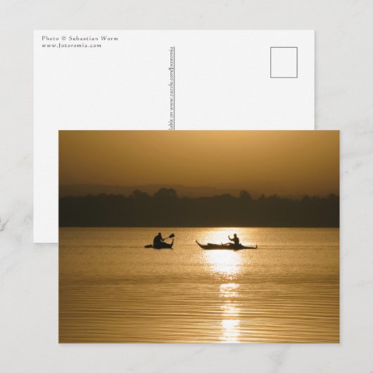 Lake Tana Ethiopia Briefkaart (Voorkant / Achterkant)