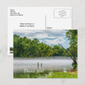 Lake Taneycomo Zomer Mist Dank je wel Ansichtkaart Briefkaart (Voorkant / Achterkant)