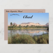 Lake Teguidei Chad Briefkaart (Voorkant / Achterkant)