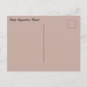 Lake Teguidei Chad Briefkaart (Achterkant)