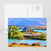 Lake Tekapo, Nieuw-Zeeland Briefkaart (Voorkant / Achterkant)