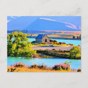 Lake Tekapo, Nieuw-Zeeland Briefkaart
