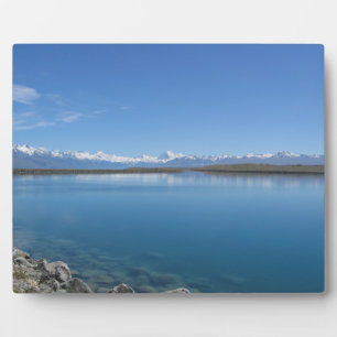 Lake Tekapo, Nieuw-Zeeland Fotoplaat
