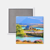 Lake Tekapo, Nieuw-Zeeland Magneet (Voorkant / Achterkant)