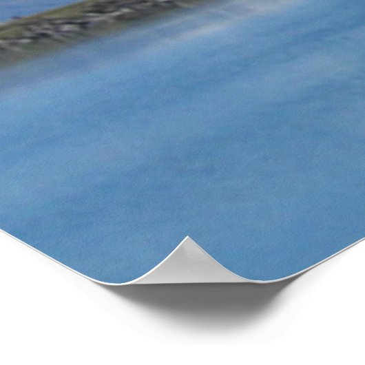 Lake Tekapo, Nieuw-Zeeland Poster (Hoek)